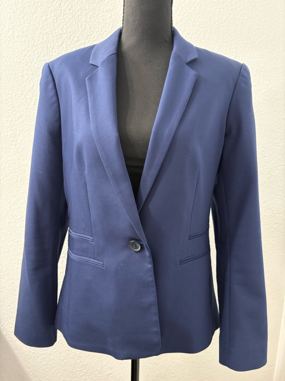 Express Navy Single-Button Women's Blazer
